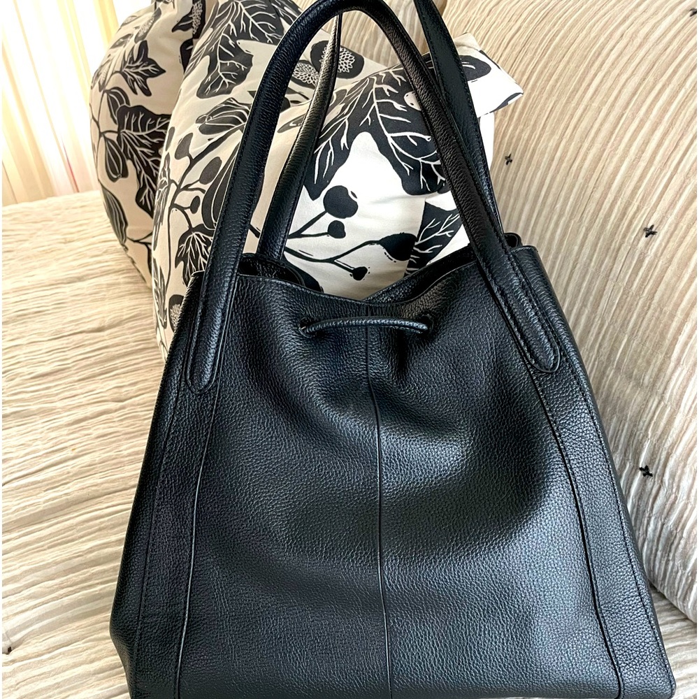 Tignanello Black Leather BAG
